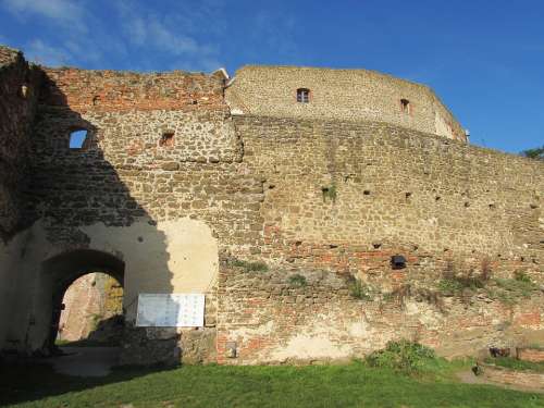 Castle Castle Gate Castle Wall Güssing