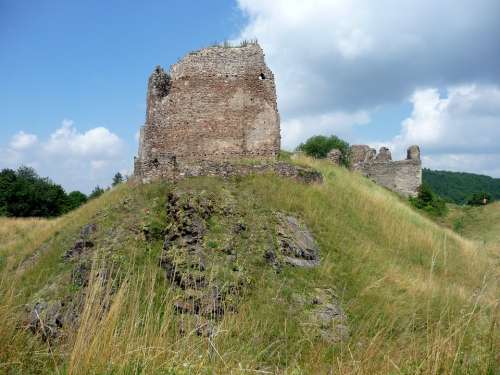Castle Lichnice Castle Ruins Monument