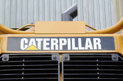 Caterpillar D8T Earthwork Construction Roads Work