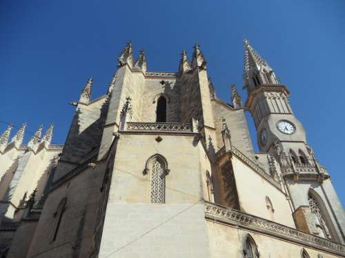 Cathedral Church Imposing High Architecture