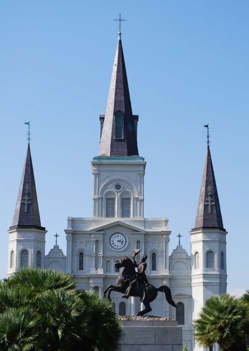 Cathedral New Orleans St Louis Cathedral Louisiana