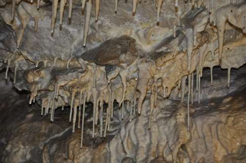 Cave Stalactites Stalagmites Flowstone Infiltrates