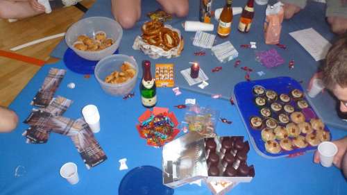 Celebration Party Eat Candy Alcohol Festival