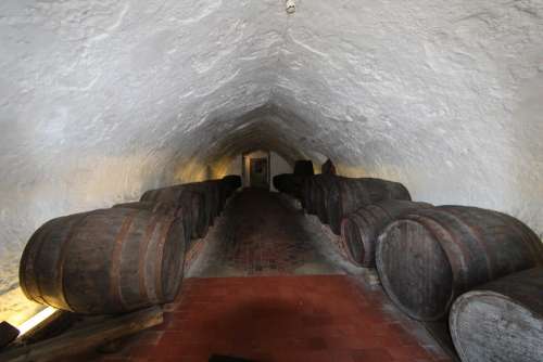 Cellar Vault Catacomb Barrels Underground