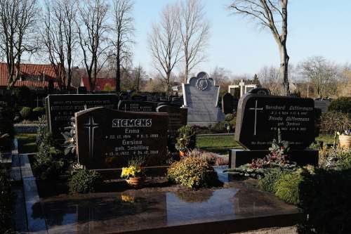 Cemetery Grave Stones Graves Inscription