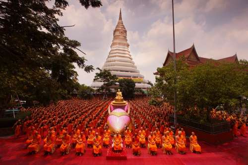 Ceremony Supreme Patriarch Buddhists Patriarch