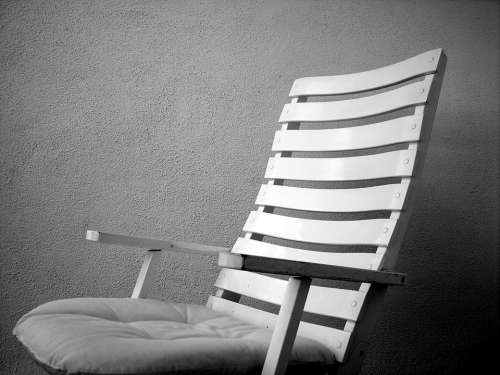 Chair Chairs Summer Lying Bw Beach Chair