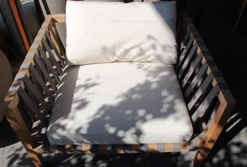 Chair Garden Chair Cozy Inviting Wood Plastic