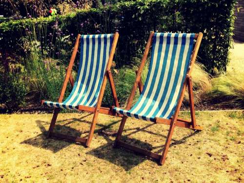 Chairs Vacation Holiday Beach Relaxation Leisure