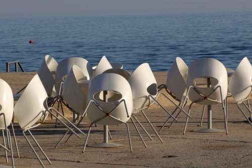 Chairs Seats Restaurant Summer Outdoor Tourism