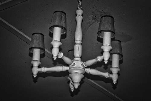 Chandelier Light Antique Lamp Vintage Interior