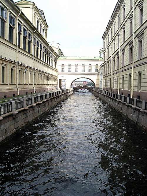 Channel Buildings Peter Russia