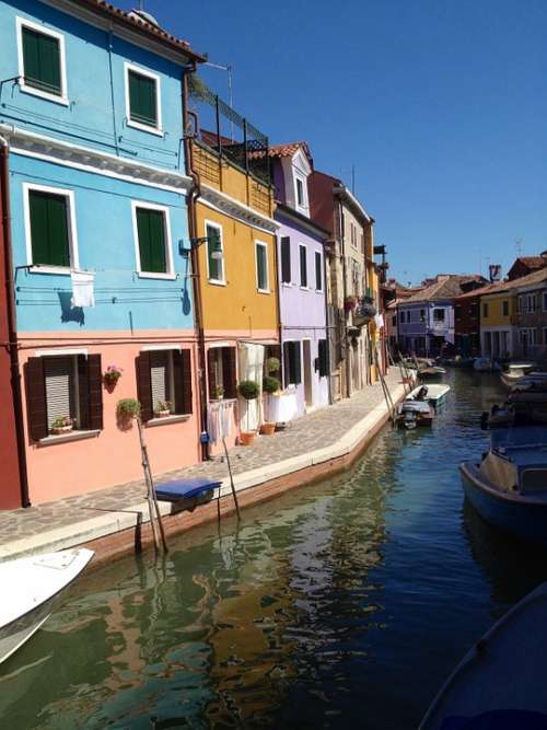 Channel Italy Venice Lagoon Vacations Architecture