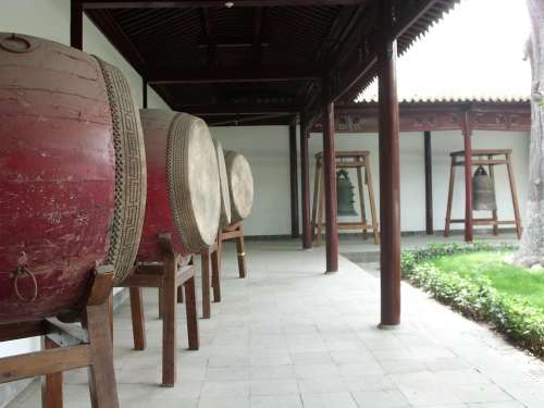 Chaotian Palace Drum Ming Dynasty Sound Drums