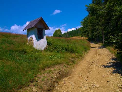 Chapel Wandering Mountains Poland Hiking Trails