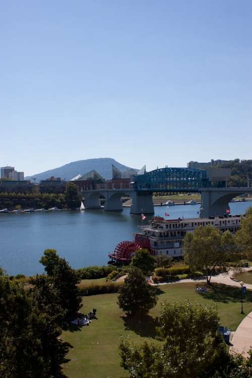 Chattanooga Tennessee Lookout Mountain Bridge