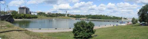 Cheboksary Bay Panorama