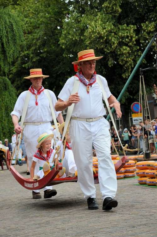 Cheese Market Edam Holland Tradition Culture