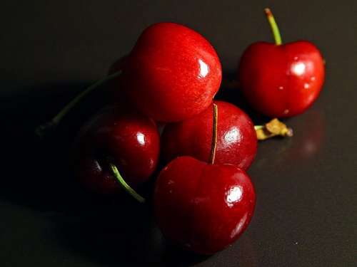 Cherries Fruit Cherry Fruits Plants Flora