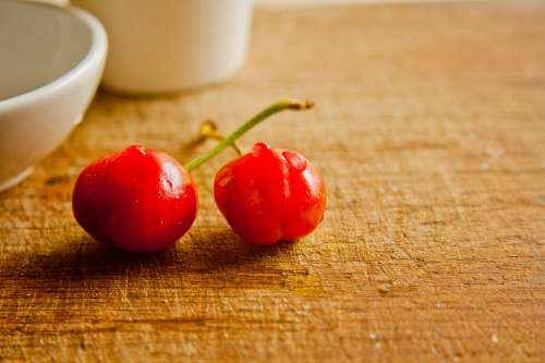 Cherries Fruit Food Fresh Diet Healthy Natural