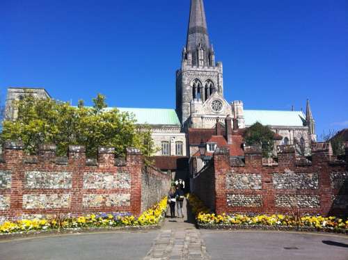 Chichester City Cathedral Buildings Architecture