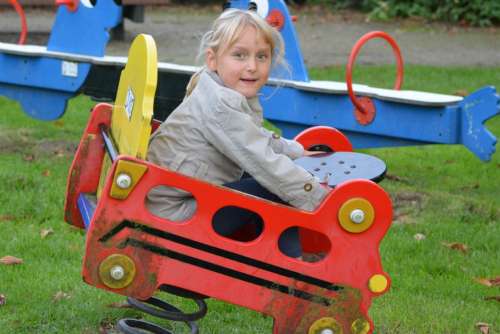 Child People Girl Play Children'S Playground Fun