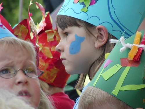 Children Costume Color Festival