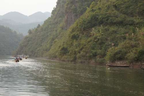 China Page Gorge Of Yangtze River Boat Trip