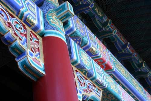 China Roof Forbidden Forbidden City