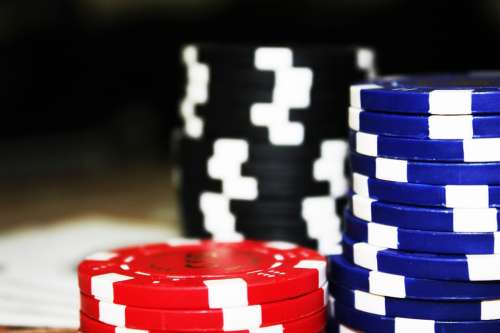 Chips Gambling Casino Win Game Luck Risk Bet