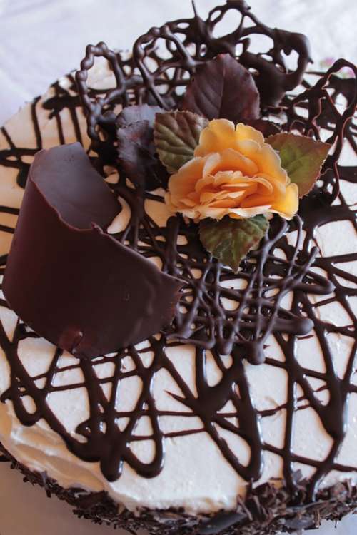 Chocolate Decoration Sweet Birthday Cakes Bakery