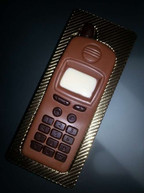 Chocolate Mobile Phone Candy Confectionery