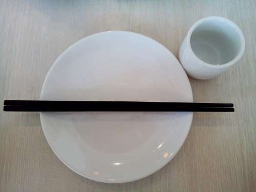 Chopstick Dining Plate Kitchenware