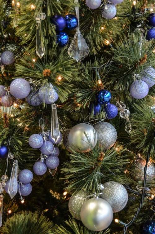 Christmas Tree Christmas Baubles Holidays Ornaments