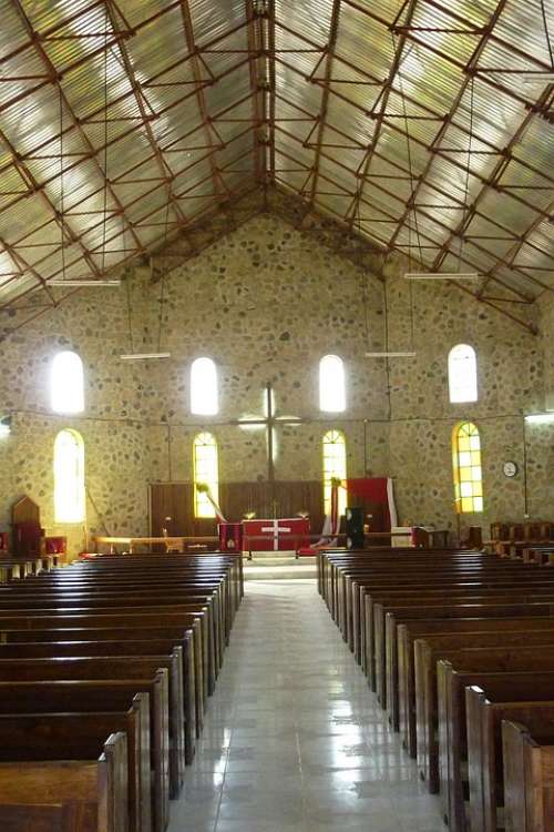 Church Chapel Africa Tanzania Manyoni Cathedral