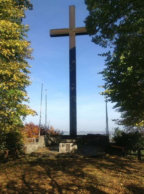Church Cross Hülfensberg Religion Faith