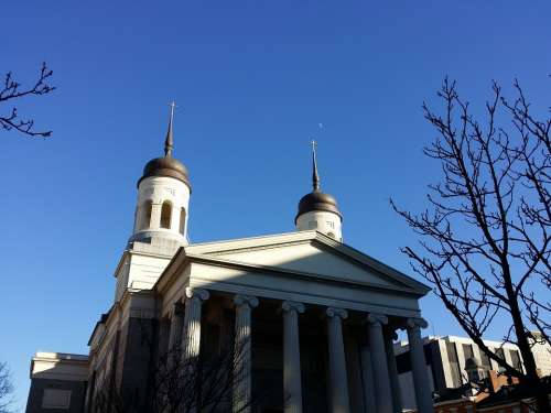 Church Chapel Baltimore Religious Christian Dome