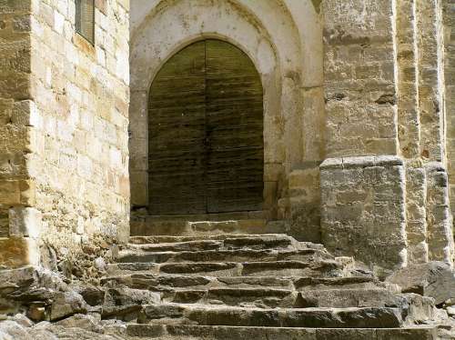 Church Input Old France Dordogne