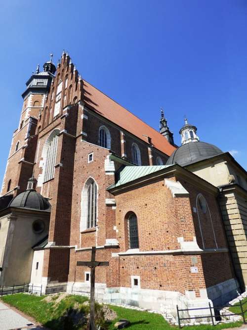 Church Kazimierz Kraków Monument Buildings