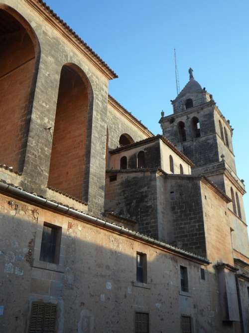 Church Mallorca Faith Religion Trutzig Arches