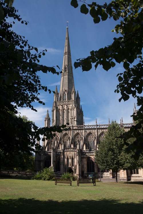 Church Holy Maria Redcliffe Bristol England