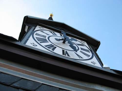 Church Clock Clock Church Clock Tower Time Of