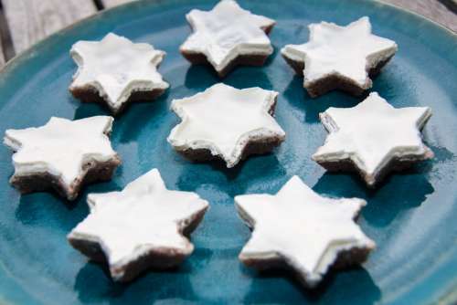 Cinnamon Stars Christmas Cookies Cookie Pastries