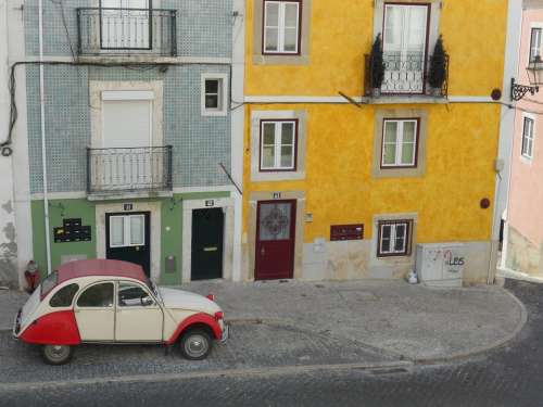 Citroen 2Cv Lisboa City Retro