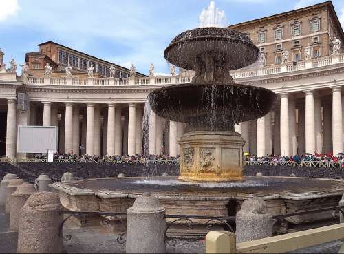 City Of Rome Fountain Water Architecture Italy