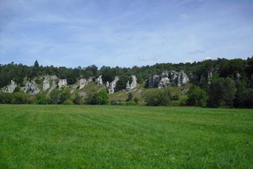 Cliff Altmühltal Nature Park Twelve Apostles Rock