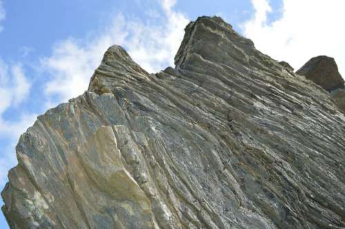 Cliff Cornwall Rocks Sediments