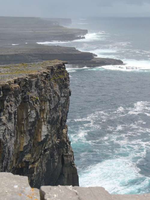 Cliffs Sea Coast Ireland Rock Rocky Coast