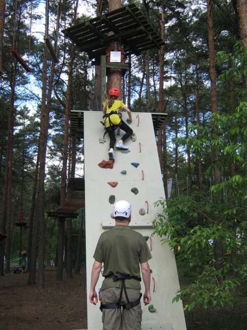 Climbing Rope Park Fun Relaxation Vacations