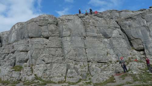 Climbing Rock Climbing Rocks Hills Outdoor